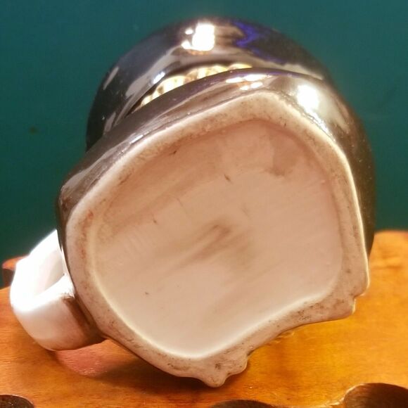 Vintage Pirate Toby Mug Ceramic 3.5" High Excellent Condition No Chips - Picture 5 of 6